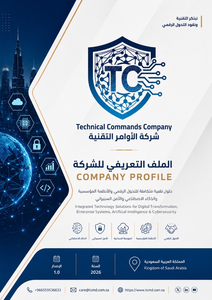 الملف التعريفي لشركة الأوامر التقنية